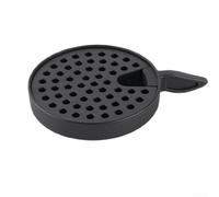 Zeroupshop Bandeja de goteo de repuesto para cafetera parte MS-624913 MS-624960, soporte antideslizante de plástico negro, para fácil limpieza accesorio extraíble