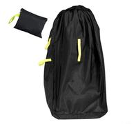 zeroupshop Bolsa de viaje para asiento de coche, bolsa de transporte de gran capacidad con correas para el hombro, impermeable, material Oxford, para puerta de avión, como lo muestra la imagen, Green
