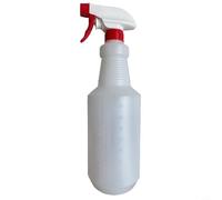 Zeroupshop Botella de spray transparente recargable de 500 ml, 1000 ml, plástico PE, ligera, a prueba de fugas, multiusos, para jardinería, limpieza, cuidado de belleza, plantas, nebulización