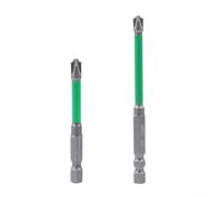 Zeroupshop Broca de destornillador de cruz especial FPH2, para electricista, destornillador ranurado magnético HRC63 de aleación de acero, para panel de interruptor de enchufe, cabeza de 5,5 mm