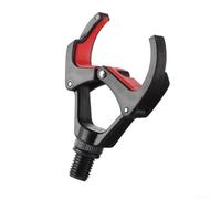 Zeroupshop Cabezal de descanso para caña de pescar con bloqueo automático, soporte de liberación rápida para carpas con garras TRP, soporte de nailon resistente a la intemperie para vaina, rosca M3/8