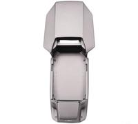 Zeroupshop Carcasa de cuerpo y pieza de repuesto de marco medio para DJI para Mavic Pro, cubierta de fuselaje de plástico de alta resistencia con elegante acabado plateado, para instalar carcasa de