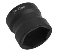 Zeroupshop Casquillo de tuerca de polea de correa de doble cabeza, 39-41 mm, herramienta de extracción de embrague de acero al carbono, para mantenimiento de reparación de motocicletas GY6, scooter