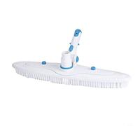 Zeroupshop Cepillo de limpieza de piscina con succión con recogida de aguas residuales, para una eliminación eficiente de desechos de suelos y azulejos, herramienta portátil ligera, para piscinas para