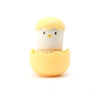 Zeroupshop Cepillo de limpieza de pollo con estropajo de fibra, bonita herramienta de lavado de platos de dibujos animados para ollas, sartenes, cocina, mango integrado, ahorro de espacio para diseño