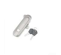 Zeroupshop Cerradura de gabinete para caja eléctrica al aire libre y puerta mecánica, pestillo de seguridad de acero inoxidable 304 con diseño reforzado, tamaños compactos para uso industrial y