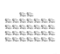 Zeroupshop Clips de cable de panel solar, soportes de alambre de acero inoxidable SUS304, para cables de 6 a 6,5 mm, soportes de montaje sin herramientas, para PV, kayaks, barcos de pesca, remolques