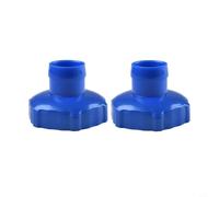 Zeroupshop Conector adaptador de manguera de montaje en pared para Intex, para kit de mantenimiento de piscina sobre el suelo con colador pequeño SK-15 11447AA 11238 (2 piezas)