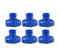 Zeroupshop Conector adaptador de manguera de montaje en pared para Intex, para kit de mantenimiento de piscina sobre el suelo con colador pequeño SK-15 11447AA 11238 (6 piezas)