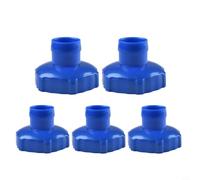 Zeroupshop Conector adaptador de manguera de montaje en pared para Intex, para kit de mantenimiento de piscina sobre el suelo con colador pequeño SK-15 11447AA 11238 (5 piezas)