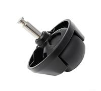 Zeroupshop Conjunto de rueda delantera para AutoVac para Nova S1/S1 Pro/V9, para bobsweep RC400, Dustin & Orb-i, pieza de repuesto de plástico para una navegación suave en todos los pisos