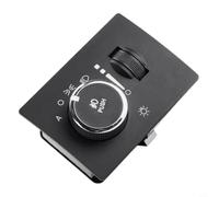 Zeroupshop Control de interruptor de luz antiniebla para faros delanteros 68142242AA, para Cherokee 2014 a 2022, repuesto directo de plástico, piezas de automóvil interiores delanteras