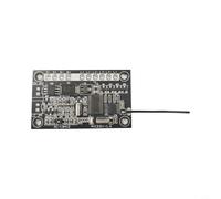 Zeroupshop Controlador de luz intermitente inalámbrico solar de 12 V, 2.4G para hasta 1 km, módulo PCB de frecuencia ajustable para señales de tráfico, placa de salida LED amarilla