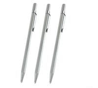 Zeroupshop Cortador de azulejos de vidrio de aleación de acero con punta de carburo, para herramienta de marcado de precisión, para corte de acero inoxidable de materiales endurecidos (3 piezas)