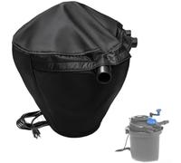 zeroupshop Cubierta para bomba de estanque, escudo aislado a prueba de polvo para jardines acuáticos, tela Oxford resistente a la intemperie, protección contra la lluvia y el sol, 12 x 12 x 16
