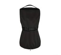 Zeroupshop Cubierta para sistema de filtro de arena para bomba de piscina Intex, Oxford 210D, impermeable, protector contra el polvo, con cremallera para acceso y cordón, negro, 22 x 35 cm