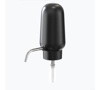 Zeroupshop Decantador de vino eléctrico, dispensador automático recargable con aireador para vino tinto y blanco, herramienta de vertido rápido con cable USB, accesorio de barra ABS negro