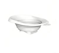 Zeroupshop Embudo de silicona deflector a prueba de fugas para máquina de granizados, guía antisalpicaduras para batidos y batidos de proteínas, apto para lavavajillas para accesorios limpios, 205 x