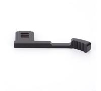 Zeroupshop Empuñaduras de pulgar para Panasonic S9, mango ergonómico de aleación de aluminio con patrones de onda antideslizantes, accesorios ligeros de metal CNC para reposamuñecas, negro (negro)