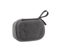 Zeroupshop Estuche rígido de almacenamiento, para micrófono DJI para mini, bolsa organizadora de nailon a prueba de golpes, con gancho de seguridad, para 2 transmisores, receptor, estuche de carga y