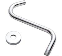 zeroupshop Extensión para ducha Forma para S 10 Pulgadas para Baño Extensión(Silver)