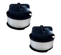 Zeroupshop Filtro de aspiradora para Parkside ASH PAS 1200 D3 IAN 322109, recogedor de polvo premium para mantener el flujo de aire y prolongar la vida útil del motor (paquete de 2)