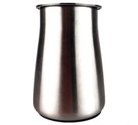 Zeroupshop Filtro de café molido de alta calidad, tamiz de acero inoxidable para métodos de preparación manual, fugas de gran capacidad a prueba de fugas que mejora el sabor, fácil de limpiar, 3 x 4.7