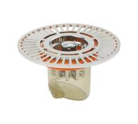 Zeroupshop Filtro de drenaje de suelo antiolor, colador a prueba de insectos para uso en baño, cubierta de bloqueo de alcantarillado para evitar obstrucciones, malla de plástico para desagües estándar