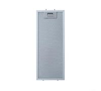 Zeroupshop Filtro de grasa de repuesto para campana extractora Orbegozo, metal aluminizado, filtración de cinco capas, ajuste exacto 204 mm x 490 mm, aluminio resistente, fácil instalación