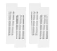 Zeroupshop Filtro de repuesto de alta eficiencia para robot aspirador DEEBOOT N10 / N10 PLUS - Filtro de aire lavable y reutilizable, paquete de 4, 163 x 47 x 17 mm, color blanco