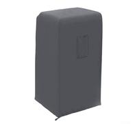 Zeroupshop Funda de aire acondicionado portátil, cubierta elástica contra el polvo con bolsa para control remoto para unidades móviles de CA de hasta 15.7 x 18 x 30 pulgadas, correas ajustables