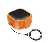 Zeroupshop Funda de bloqueo para auriculares, para Galaxy Buds 4 Pro, funda protectora de policarbonato y TPU a prueba de golpes con mosquetón, compatible con carga inalámbrica, carcasa dura