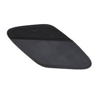 Zeroupshop Funda de consola central, para Chevrolet Silverado 2019-2024, para GMC para sierra, protector de reposabrazos de cuero con correas elásticas, accesorio interior negro, para asientos de cubo