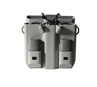 Zeroupshop Funda rígida, para DJI Neo 2, caja de almacenamiento protectora ABS, con compartimentos, para cuerpo y módulo de transmisión, funda de transporte de viaje a prueba de golpes (gris)