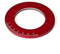 Zeroupshop Herramienta de dibujo circular ajustable, acero inoxidable y aleación de aluminio para regla de brújula para arcos precisos, plantilla portátil para carpintería, metal, vidrio, bricolaje