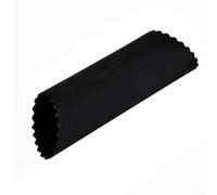 Zeroupshop Herramienta peladora de ajo de silicona, para pelar fácilmente el rodillo de piel de ajo con diseño flexible para una limpieza rápida, utensilio de cocina para preparación de cocina, negro