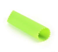 Zeroupshop Herramienta peladora de ajo de silicona, para pelar fácilmente el rodillo de piel de ajo con diseño flexible para una limpieza rápida, utensilio de cocina para preparación de cocina, negro