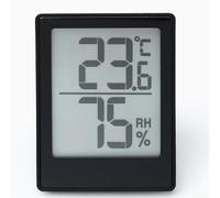 Zeroupshop Higrómetro de interior con control de temperatura y humedad de alta precisión, termómetro plegable para cocina, guardería, invernadero u oficina (paquete de 1)