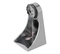 Zeroupshop Jabonera magnética, con ventosa fuerte, jabonera ABS plateada, para ducha de baño, bandeja de jabón de drenaje montada en la pared, para espejos, azulejos de vidrio,