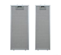 Zeroupshop Juego de 2 filtros de aluminio para campana extractora TL2000 para TL1-62 para Teka diseño de malla de cinco capas marco resistente dos tamaños 500 x 192 mm 500 x 138 mm rápido sin
