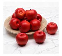 Zeroupshop Juego de frutas artificiales de 10 piezas para el hogar, tienda, fiestas, cocina, decoración de mesa de cocina, exhibición realista de alimentos falsos para comercialización visual y