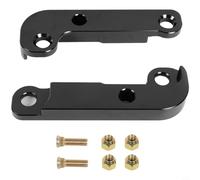 Zeroupshop Kit de adaptador de bloqueo de dirección de aluminio compatible con BMW E36 para M3, ligero para un mayor ángulo de giro y control de deriva mejorado, negro/rojo/azul (negro)