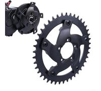 Zeroupshop Kit de adaptador de cadena y araña 48T para motor de accionamiento Bafang, anillo de cadena de bicicleta eléctrica de aleación de aluminio para G320 M625 BBS03 1000W