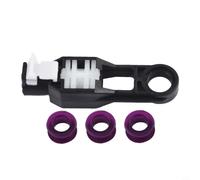 Zeroupshop Kit de ajuste de cable de cambio y enlace de metal + plástico OEM para Suzuki Swift, Swift Sport, SX4 1.6 para Ignis MK2 fija cambios duros y sensación de engranaje vaga