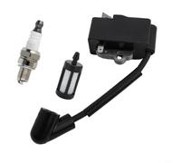 Zeroupshop Kit de bobina de encendido, con filtro y chispa, para FS40 FS50 FS56RC FS56 56C FS56R FS70R KM56 HT56C String Trimmer Brushcutter Parts