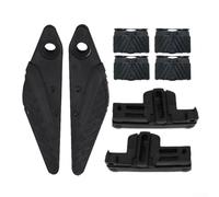 Zeroupshop Kit de clips de soporte de riel guía de techo corredizo, se adapta a Koleos HY 2008-2016, OE 77368445 77368446, juego de reparación de repuesto directo deslizante de techo corredizo