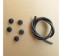 Zeroupshop Kits de línea de combustible y ojales, para 223 223L 322 323 325 326 327 333 335 356 576, reemplaza 503735801/580457501, piezas de recortadora de 2 ciclos, con 5 sellos de goma