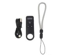 Zeroupshop Mando a distancia para cámara de acción Insta360 para X5, obturador inalámbrico ABS compacto con conectividad perfecta para senderismo, ciclismo, vlogging, color negro