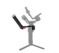 Zeroupshop Mango ajustable con soporte de zapata fría para estabilizadores DJI Ronin S/SC/RS/C2, estabilidad mejorada y ángulos personalizables para una filmación suave