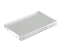 ZEROUPSHOP Marco de fotos acrílico transparente de 8 + 8 mm de grosor, soporte magnético para decoración de oficina en casa, soporte de fotos fácil de cambiar para fotos de 4 x 6 a 12,8 x 17,8 cm (10